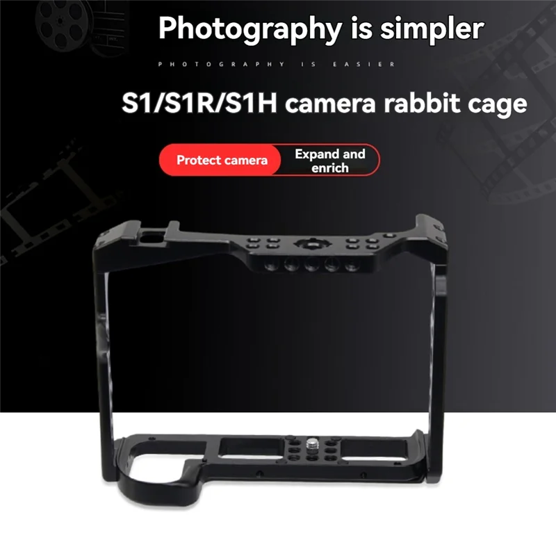 Camera  Cage For Panasonic S1 S1H S1R Camera Stabilizer Protection Frame Quick Release Plate Camera Cage