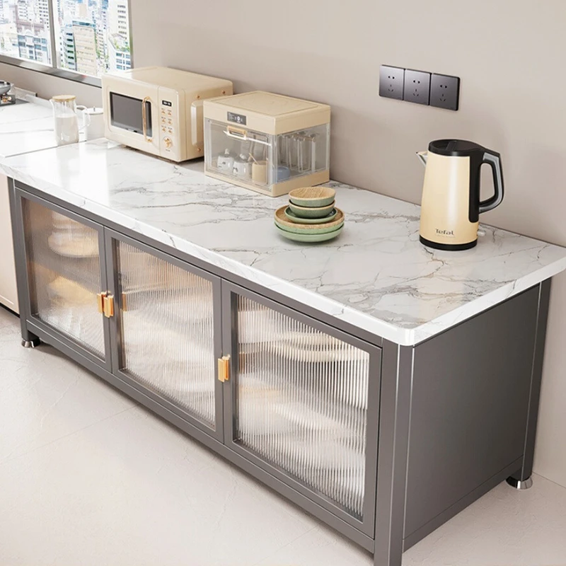 

Kitchen slate rack, multi-functional floor to ceiling multi-layer storage cabinet