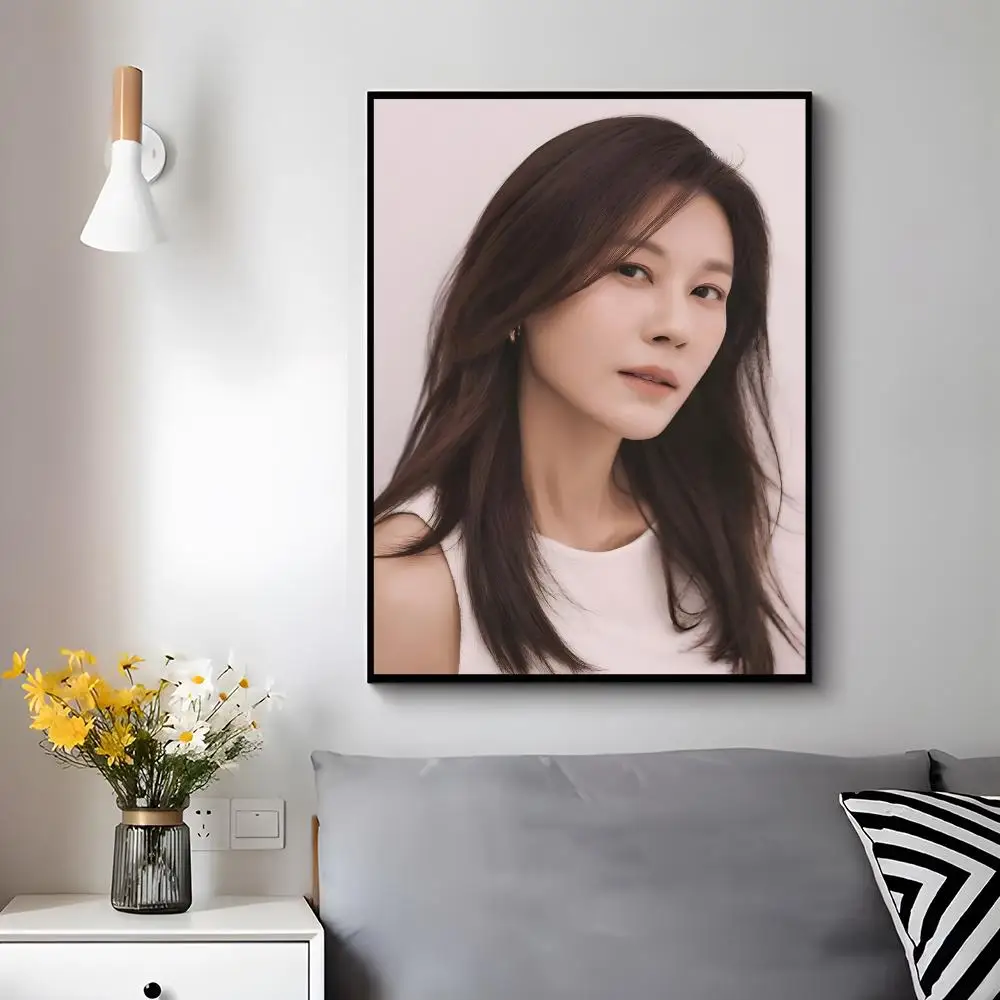 Actress K-kim Ha Neul Poster Trendy Aesthetic Wall Decor for Dorm & Bedroom