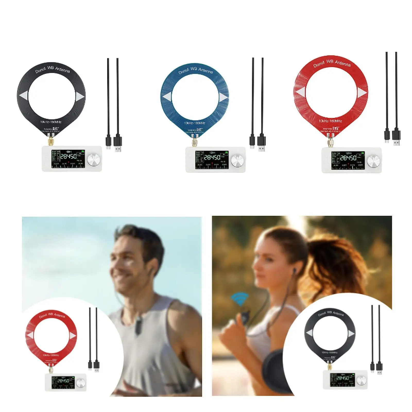 

SI4732 Mini Radio Pocket Size SW, Lw, Ssb, Lsb, USB, AM, FM Rechargeable with Loop Antenna for Outdoor Indoor Hiking Gifts Home