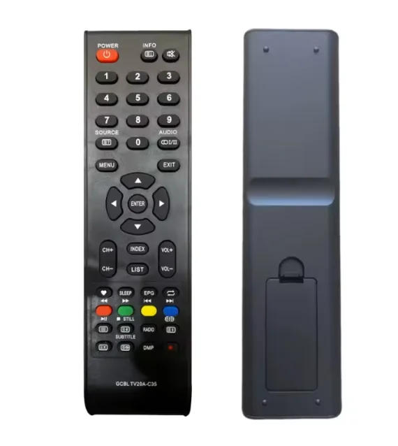 Remote Control Replacement for Changhong TV LED24E2000 E42M650PV LED24C1000DV LED32C2100 LED32C1600H LED39E22T2 E32M650PV