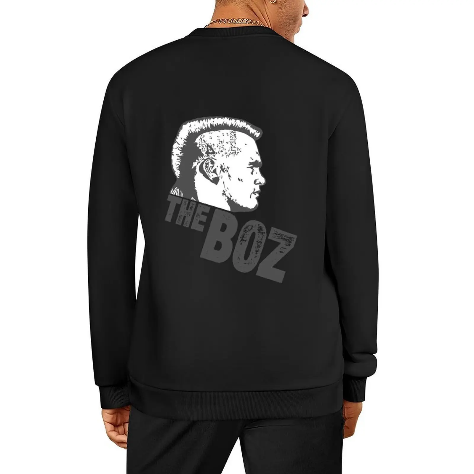 

Brian Bosworth, The BOZ Pullover korean clothes mens clothes korean autumn clothes men's sweat-shirt set oversize sweatshirt