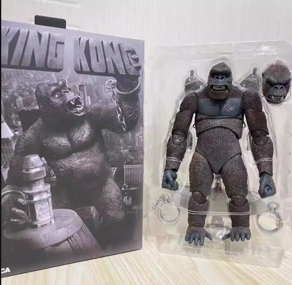 NECA Movie King Kong Vs. Godzilla Skull Island Airplane PVC Figure Collection Model Toys New Year's Christmas Gifts 23cm - view 5