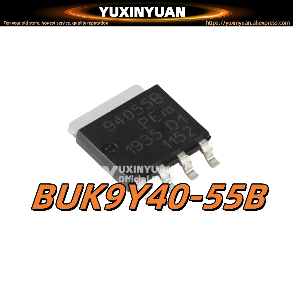 

(10PCS/LOT ) 100% New BUK9Y40-55B 94055B