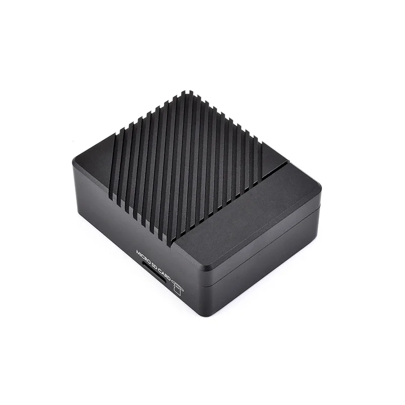 Kit base/mini-computer Waveshare Mini Dual Gigabit Ethernet progettato per il modulo di elaborazione Raspberry Pi 5 (NON incluso)