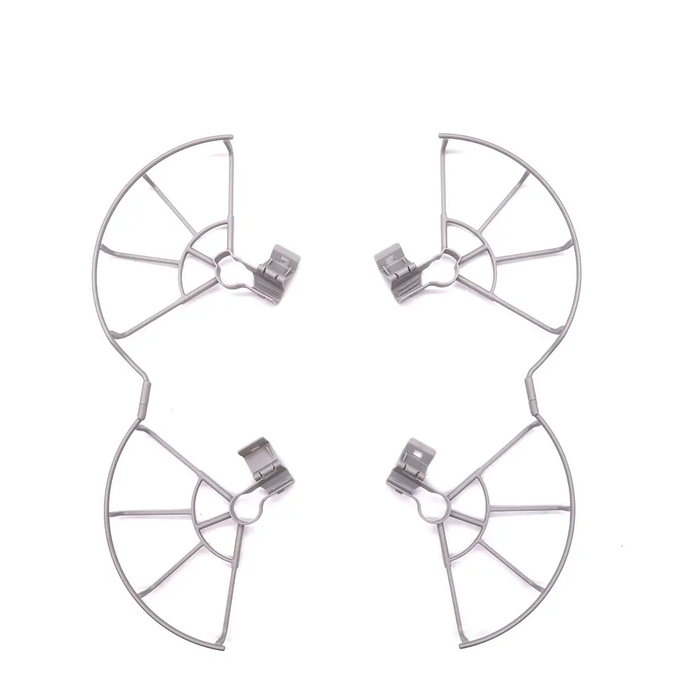 Protetor de hélice para DJI Mini 3 Pro e Mini 3 Landing Gear, Protetor de hélices integrado, Anéis de blindagem, Drone Guards Acessórios