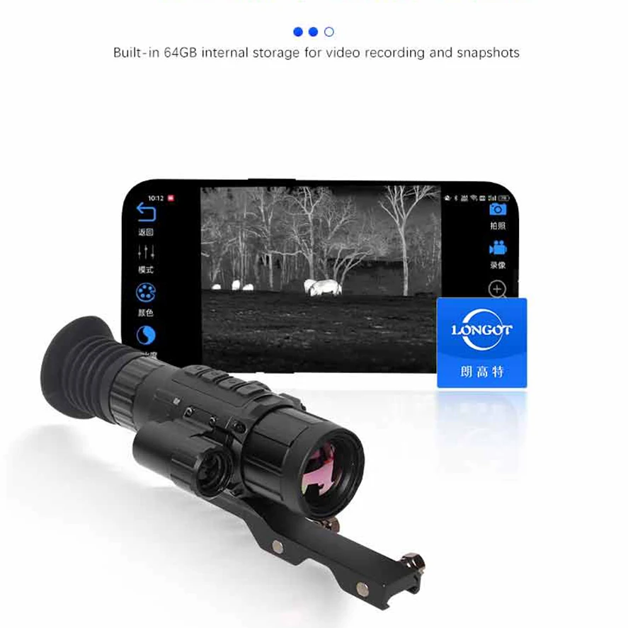 

Longot NB335 LRF,NB635LRF ,NB650LRF Thermal Imaging Monocular 384x288,640x512 Thermal Scope for Long Range Hot DetectionHunting
