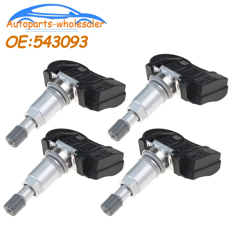 Датчик давления в шинах TPMS 543093 9656822980 9634866180 5430T4 543042 543002 для Citroen C4 C5 C6 C8 для Peugeot 508 607