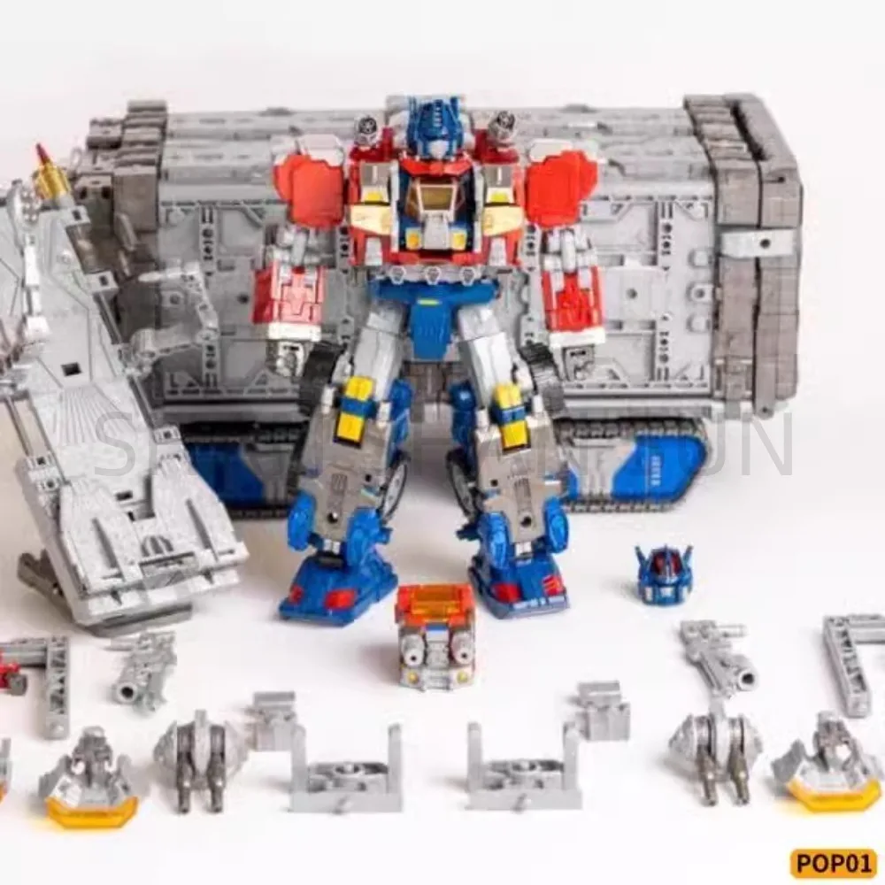 New Product Original Optimus OP Column Pop01 POP-01 Carriage Arsenal Diaclone Commander Deformation Toy Model