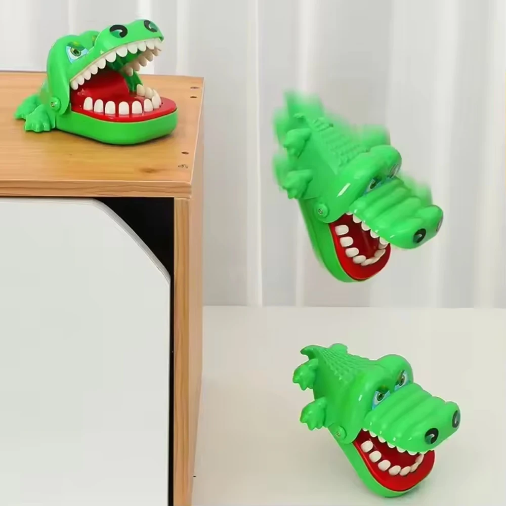 Creative Crocodile Teeth Toys For Kids Alligator Biting Finger Dentist Games Funny Stress Relief Prank Toys Game Adult Kids Gift