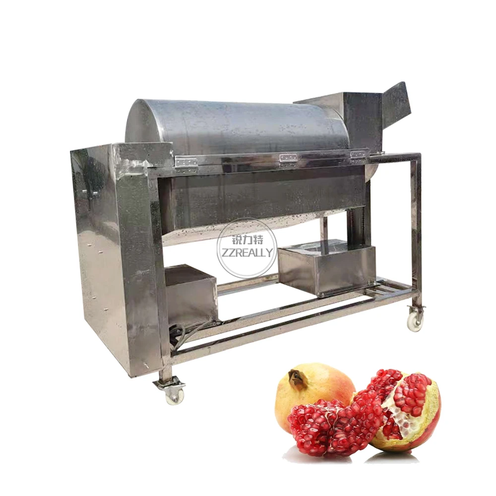 Estrattore automatico industriale per sbucciare melograno, estrattore per spremiagrumi, rimozione di semi