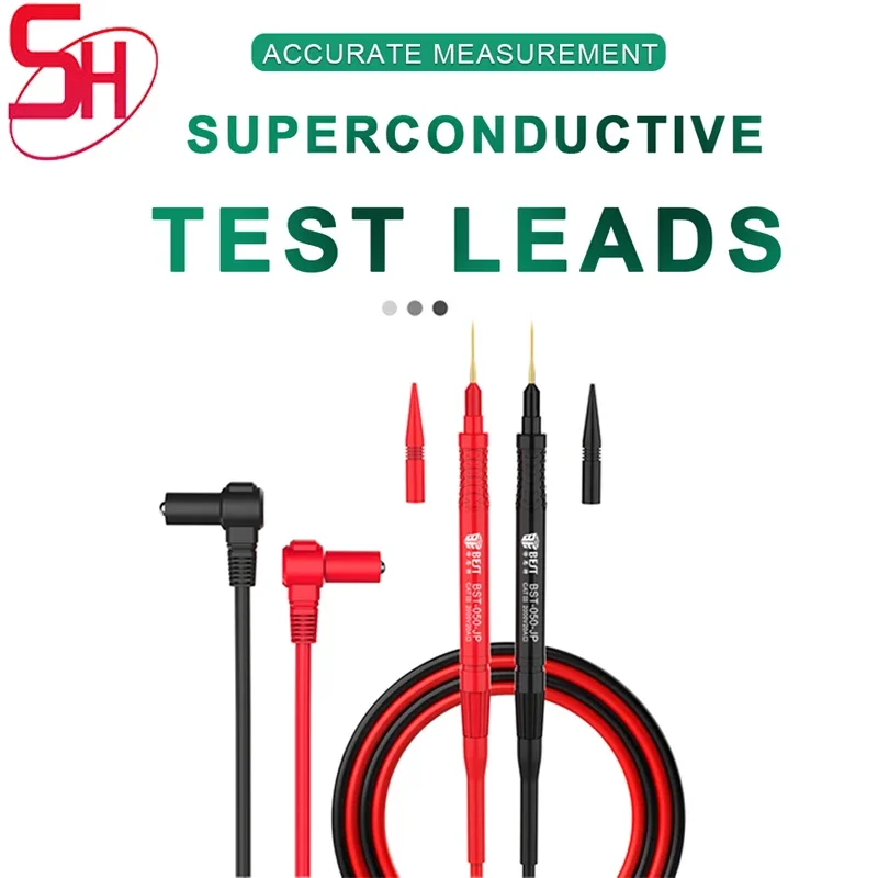 BST 050 JP Super Conducting Multimeter Probe For Digital Multimeter Current Voltage Needle Tip Test Lead Wire Pen Cable Tools