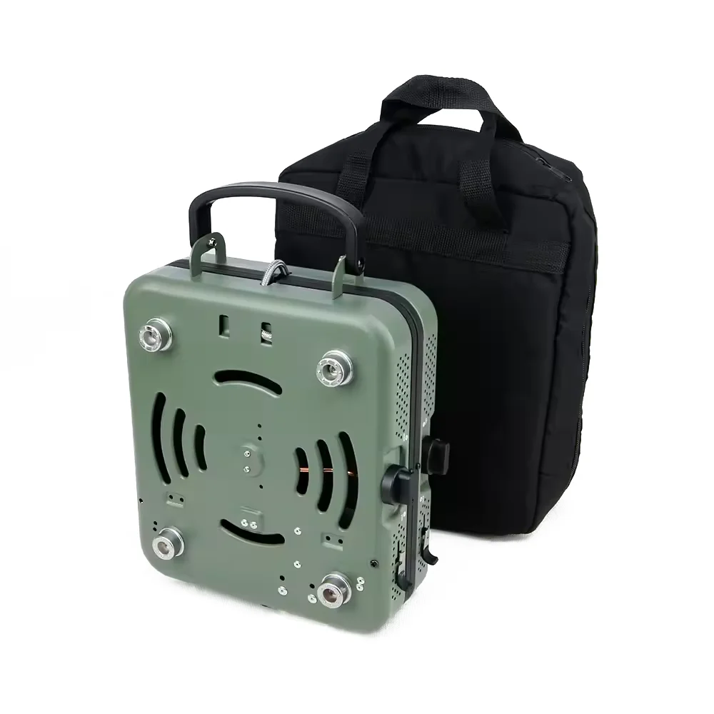 Novos fogões de acampamento portáteis ao ar livre alta potência de fogo dobrável fogão a gás 2 queimadores facilmente limpo para cozinhar piquenique