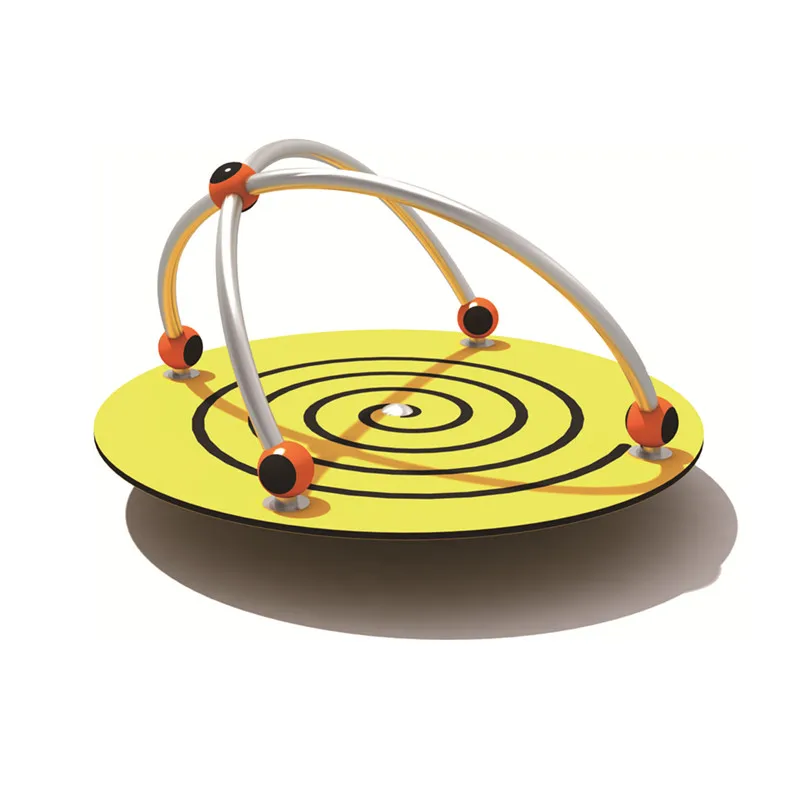 New Product Children's Outdoor Carousel Kindergarten Playground Equipment Game Rotating Seat Set