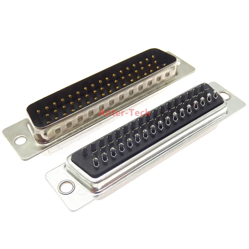 1 Buah Konektor Solder Jantan DB50 Tipe D-sub 50pin Adaptor Port Seri 50 Pin 50 P HDB50 DR50 DP50