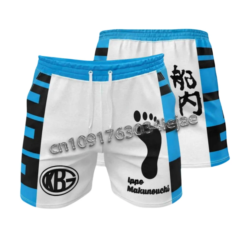 

Anime Hajime no Ippo Shorts Summer Gyms Quick Drying Sport IPPO Shorts Fitness Exercise Beach Breathable Jogger Casual Shorts