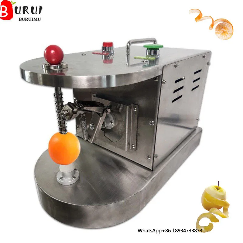 

Automatic Orange Peeling Machine Double Blade Multi Functional Fruit Peeler