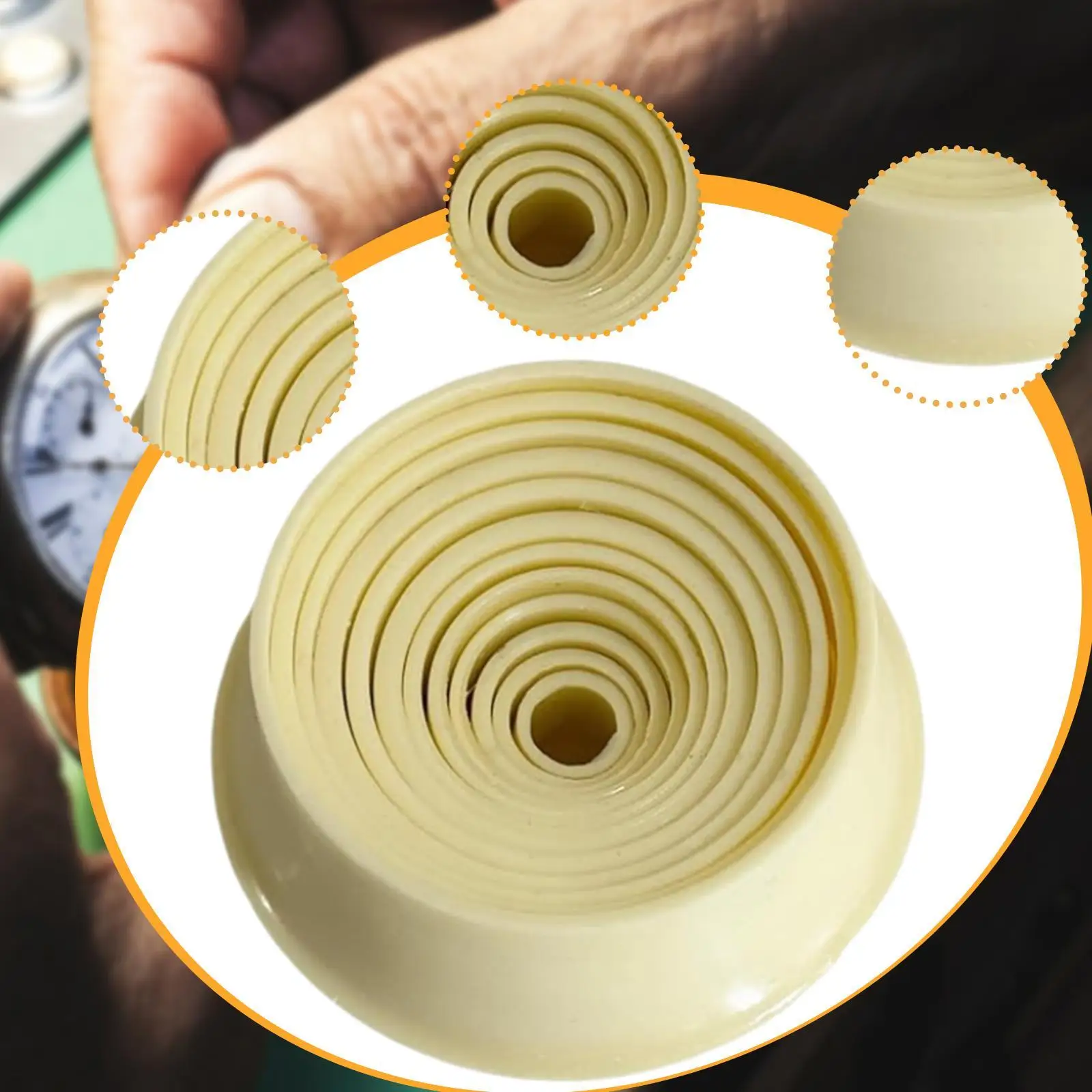 12 Pieces Watch Movement Holder Sturdy for Watchmaker for Fixation Adjusting