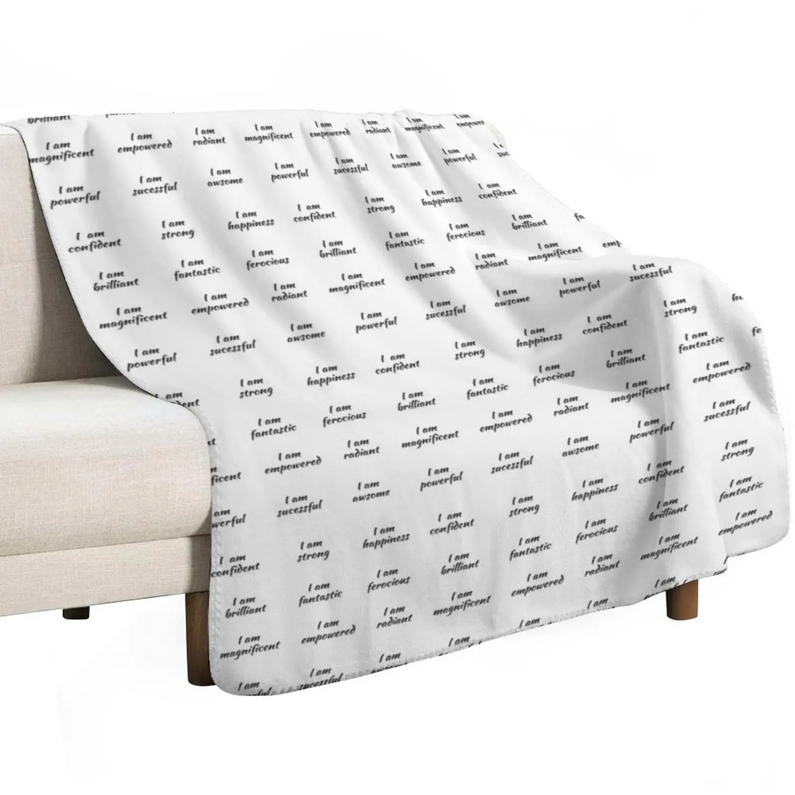 affirmation stickers, Black Throw Blanket Luxury St Loose Soft For Baby Camping For Sofa Thin Blankets