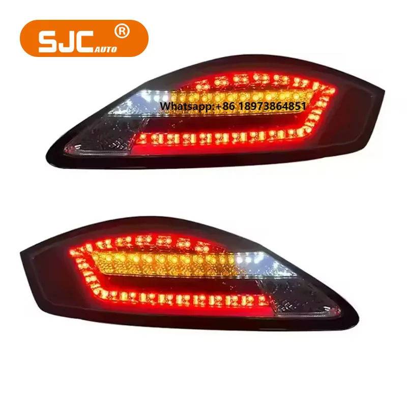 

SJC Auto Car Part for Porsche Cayman Boxster 987.1 Tail Lamps 2004-2008 LED Taillight Rear Lights for Porsche Cayman Boxster