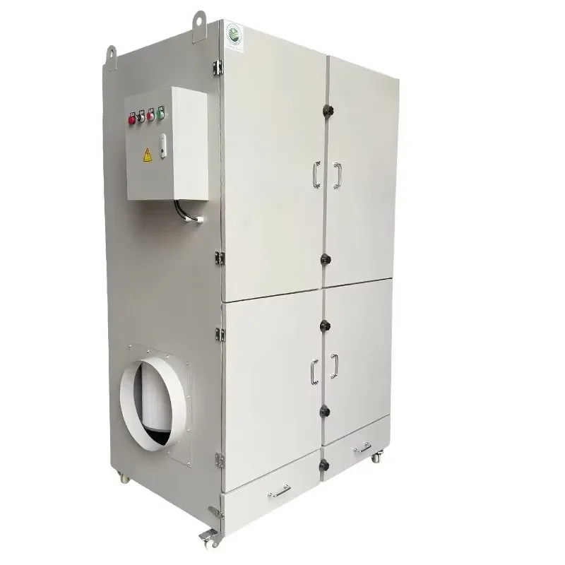 Small Cartridge Dust Collector Portable Cartridge Filter for Woodworking Dust Control Sawdust Workshop
