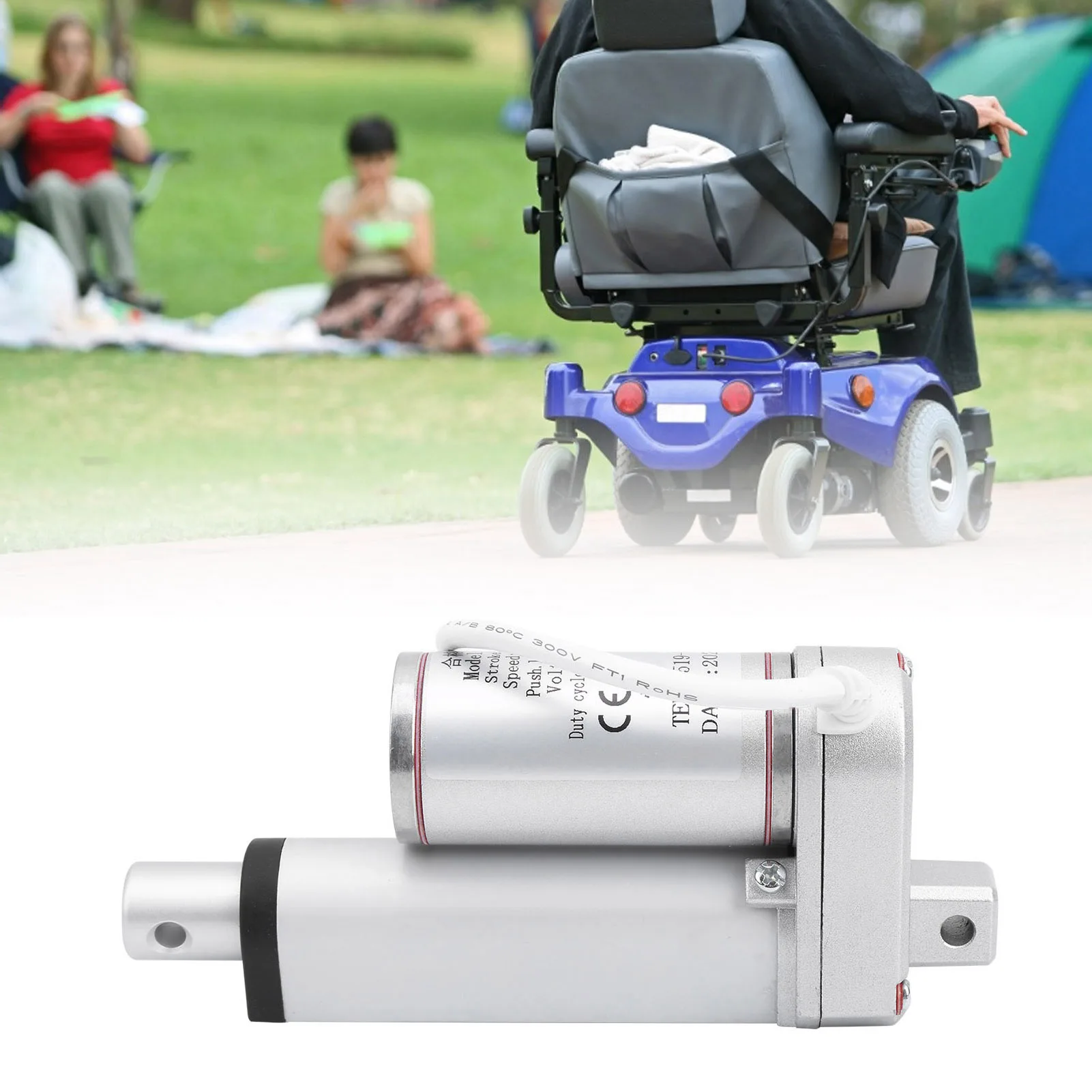 

Electric Linear Actuator Motor Lifting System Putter 100kg Load 50mm Stroke 12mm/s Electric Linear Motor Sport Control