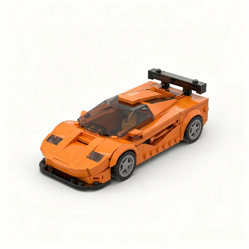 

NEW 279PCS MOC City Champions Super Car Mclaren F1 Lm Model Technology DIY Assembly Building Blocks Display Birthday Gift Home