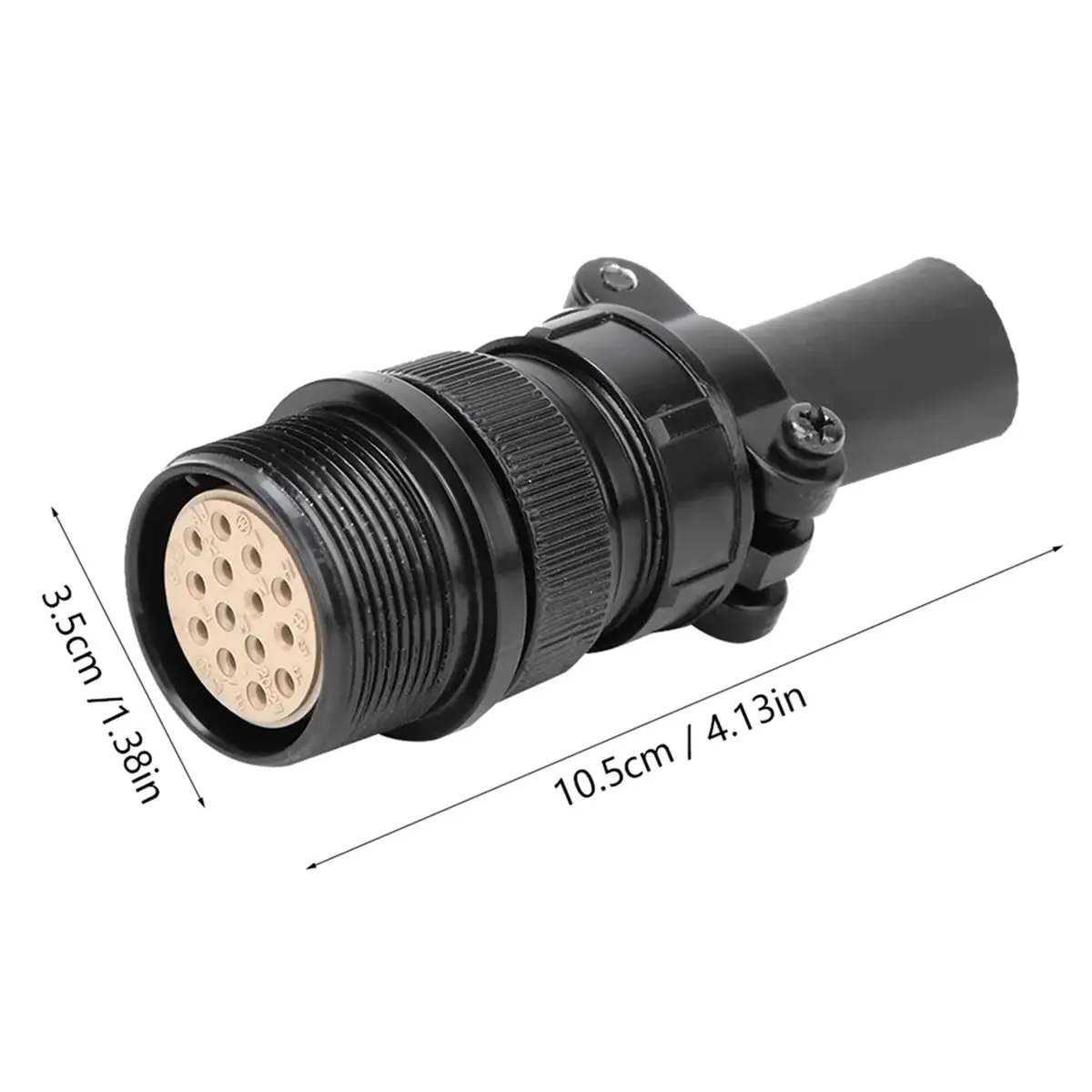 HDL 136960/152369 14 Pins Aviation Socket Cord Mounted Female Plug for Thermal Arc Welder 14 Pin Plug 152369 Welder Plug