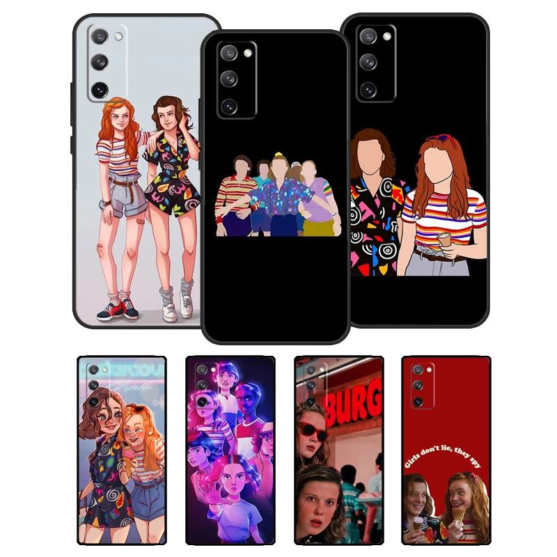 Eleven and Max Soft Case For Samsung Galaxy S22 Ultra S8 S9 S10 S20 FE S21 Plus S10e Note 20 Ultra Cover