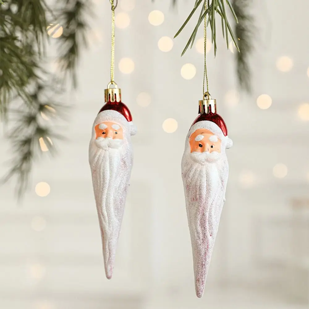 2PCS Red&white Christmas Hanging Decoration Plastic Camera Owl Xmas Ornament Ball Party Supplies Santa Clause