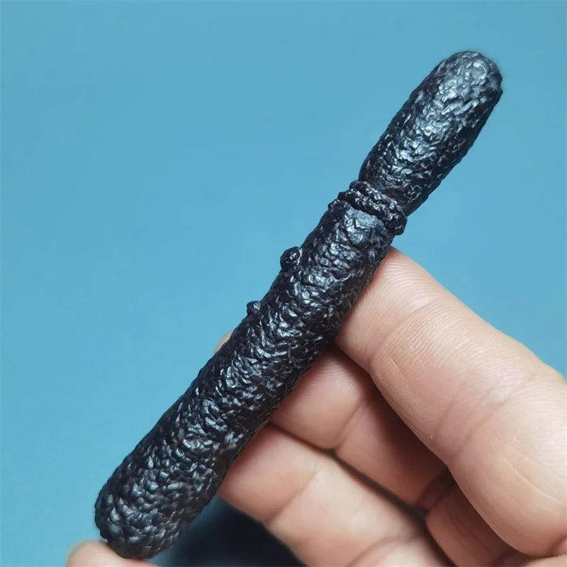 

Black Rubik's Cube Energy Stone Natural Magic Wand Point Healing Home Decoration Aaaaa