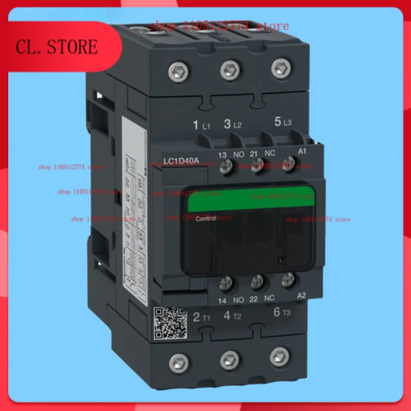 

LC1D40AP7 НОВИНКА для контакторов Schneider IEC, 40 А, 30 л.с., 480 В переменного тока, катушка 230 В переменного тока, 50/60 Гц