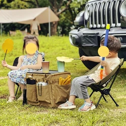 Small Folding Chair Outdoor Kids Lawn Chair Backrest Fishing Chair Portable Compact Outdoor Camping Chair Easy to Carry