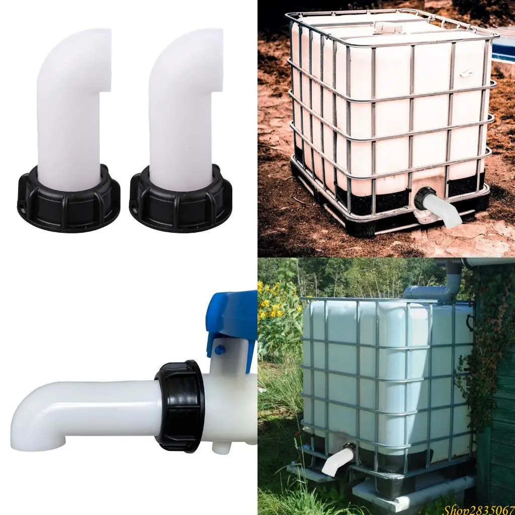 

2pcs IBC Extension Drain Spouts Spouts Hose Adapters Adapters Adapters Клапаны Клапаны Крышки Крышки Установки Tap Tool Легко в