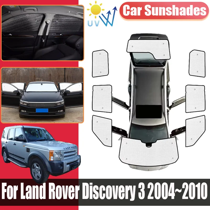 

For Land Rover Discovery 3 LR3 2004-2010 Car Full Coverage Sunshade Window Windshield Sun Shade Cover Privacy Blocks Accessories