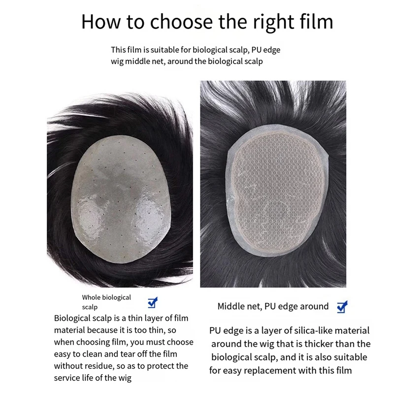 36Pc/Bag Super Strong Duo-Tac Wig Double Tape Slitting Line Sided Adhesive Extension Hair Strips For Toupees/Lace Wig Durable