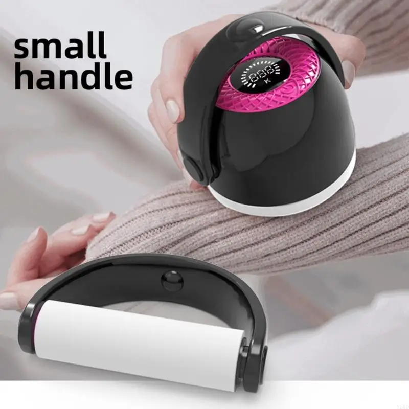 เครื่องโกนหนวดผ้า lint ผ้าสำลีแบบชาร์จได้พร้อม 6 ใบสำหรับเสื้อสเวตเตอร์เสื้อผ้า N58D