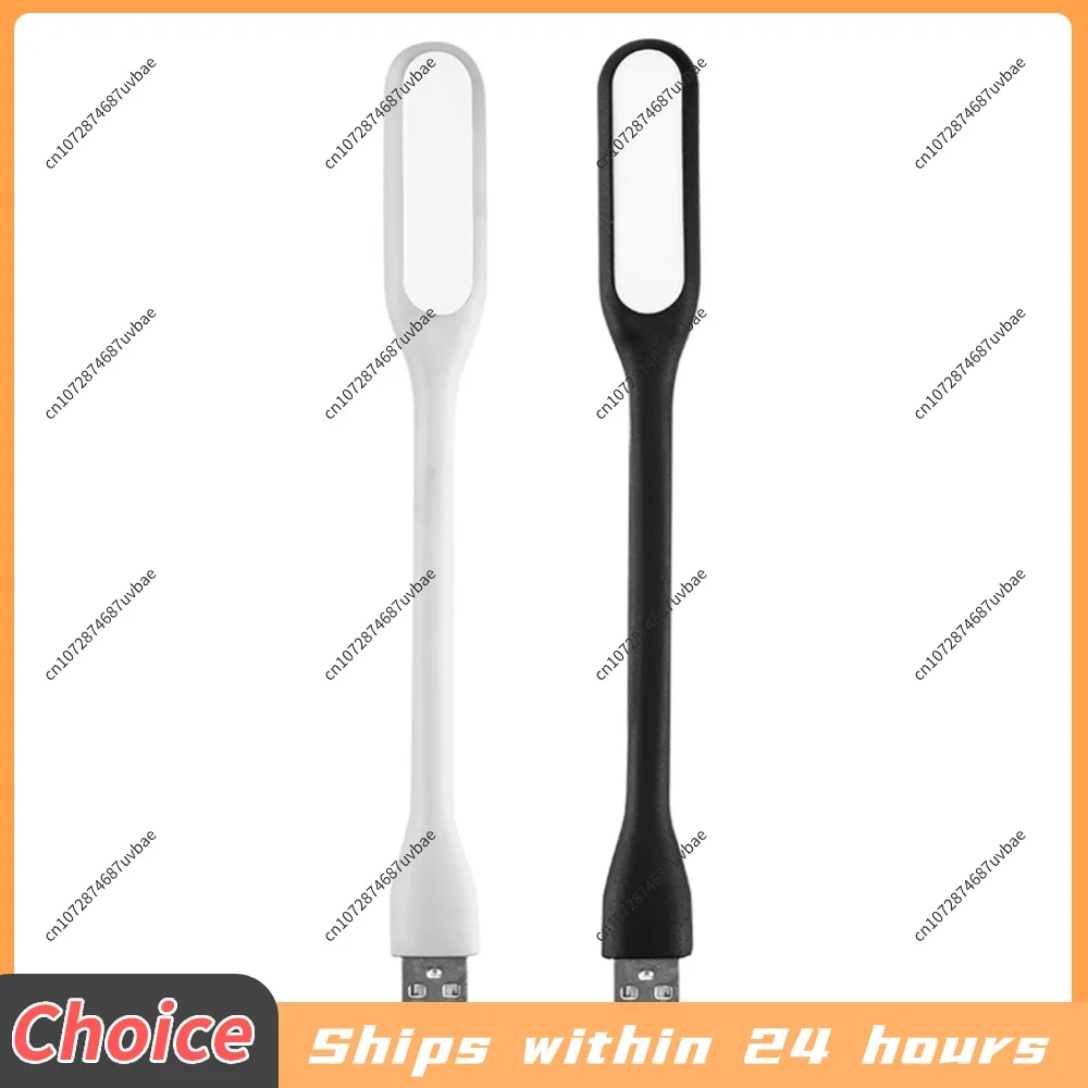 USB LED Light Flexible Reading Light Gooseneck Portable Night Light Compatible for Power Bank Notebook Laptop