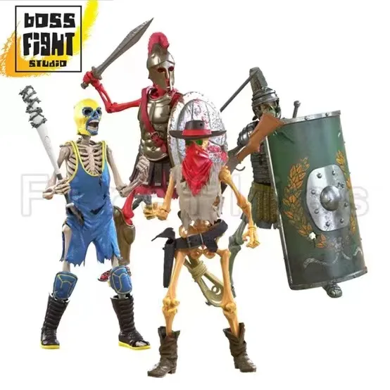 1/12 6inches Boss Fight Studio Action Figure BFS EPIC H.A.C.K.S. Spartan Bonesault The Outlaw The Phalanx Anime Model