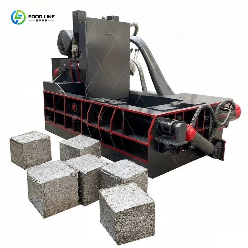 Customized Ex factory Hydraulic Briquetting Machine For Aluminum Iron Filings And Metal Processing
