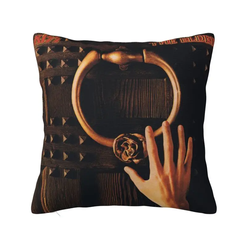 Custom Kiss Rock Roll Pillow Case 45x45cm Gorgeous Metal Heavy Band Cushions Cover for Sofa Square Pillowcase