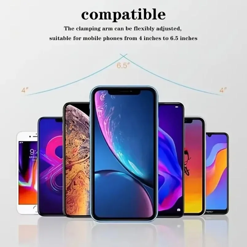 Bezprzewodowa ładowarka samochodowa 30 W Uchwyt na telefon do iPhone'a 15 14 13 12 Samsung Xiaomi Indukcyjne szybkie ładowanie samochodu