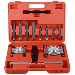 14Pcs Bearing Splitter Separator Set Kit Bearing Removal Puller Fly Wheel Bar Type 2