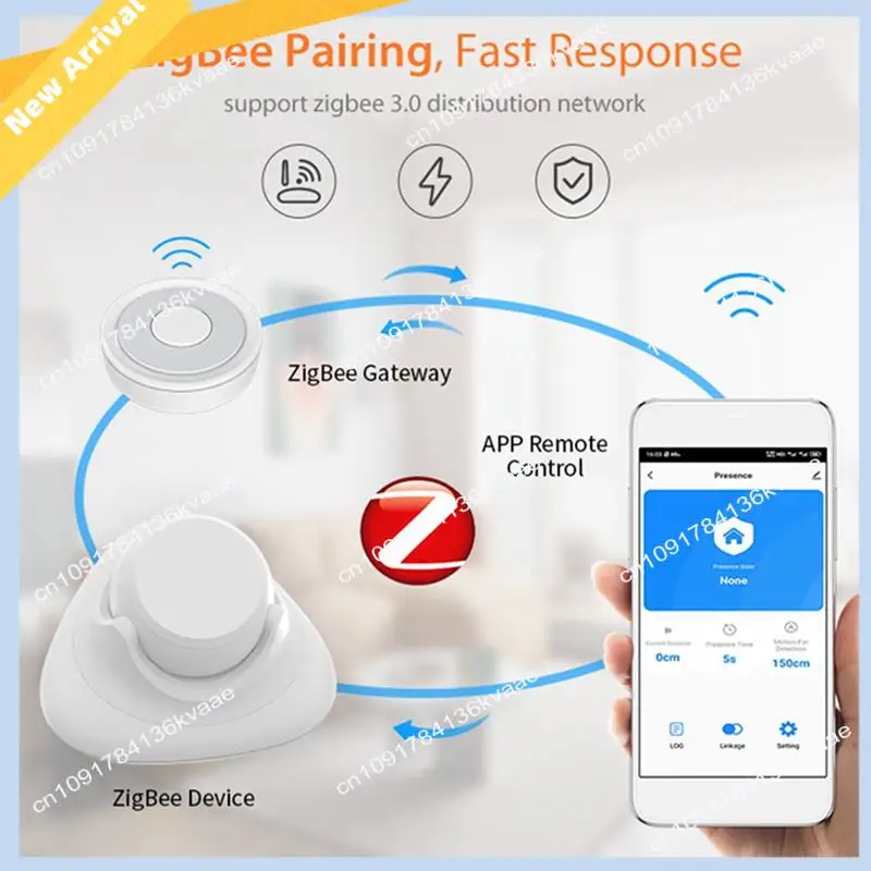 

M01K Tuya Zigbee Wifi Human Presence Detector 24Ghz Radar Detector Microwave Wireless Easy To Use