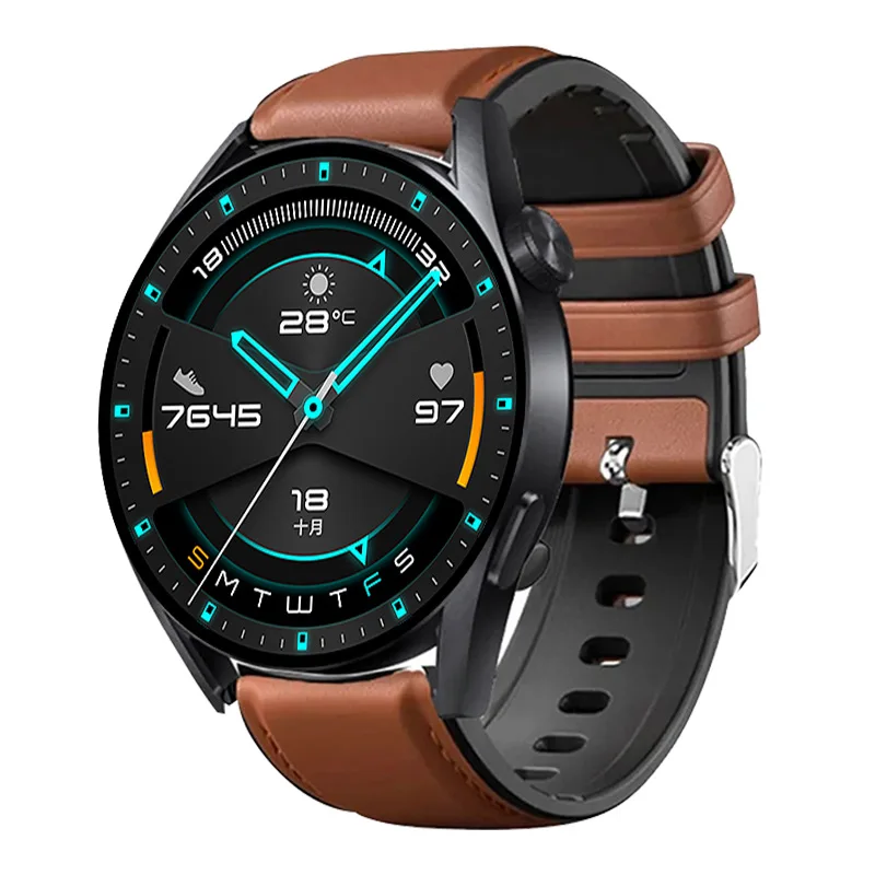 20mm 22mm Leather Strap For COLMI P8/P28 Plus/C60 C61 C80 Smart Watch Quick Release Band For COLMI P68 P71 C81 Sport Bracelet