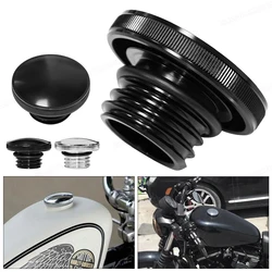 Moto Fuel Gas Tank Vented Decorative Oil Cap For Harley-Davidson Sportsters 1982-2020 1200 883 Touring Road King Softail Dyna
