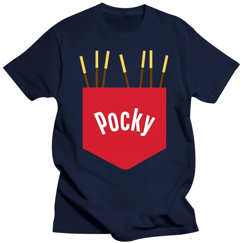 Pocky Pocket ( Chocolate Version ) T Shirt Pocky Asian Asia Japanese Japan South Korea Korean Snack Snacks