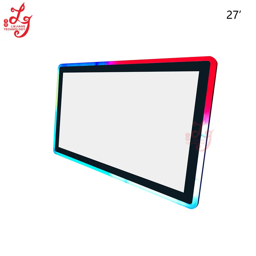 2026 Premium 27 Inch Capacitive Touch Screen 3M RS232 Game Monitor for Skill Game Machine