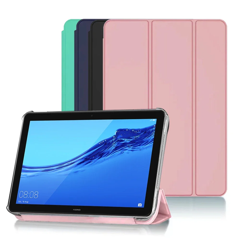 

GEFENIS For Huawei MediaPad T5 10.1'' Flip Tablet Case For T5 Cases Magnetic For AGS2-W09/W19 AGS2-L03/L09 Smart PU Leather Cove