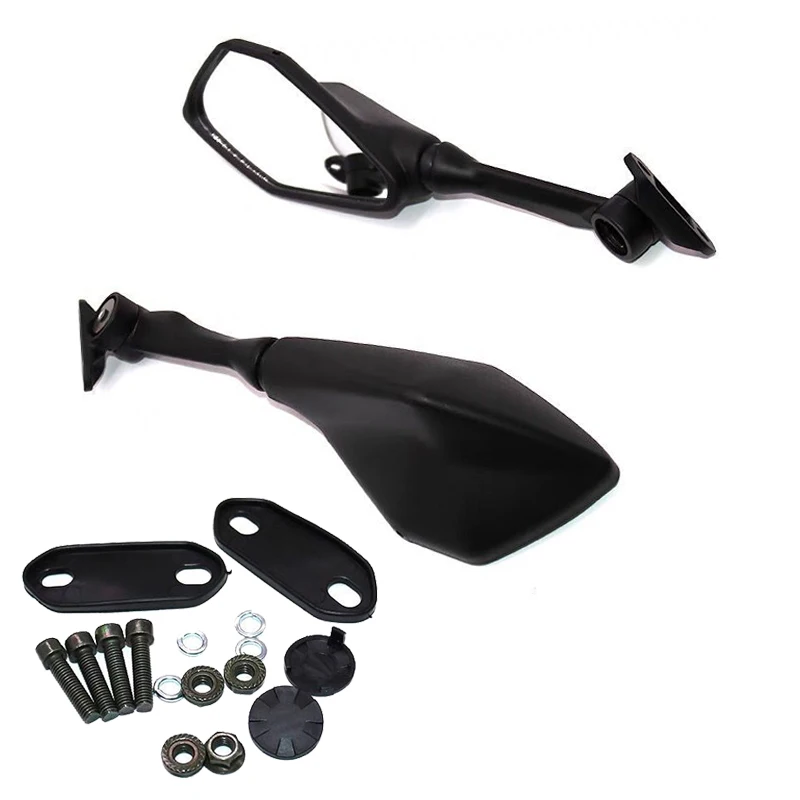 Motorcycle Rear View Mirror Left And Right Side Accessories For Kawasaki Ninja 125 250 300 400 650 1000 H2R ZX-6R Universal